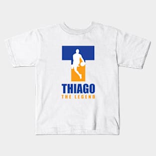 Thiago Custom Player Basketball Your Name The Legend Kids T-Shirt